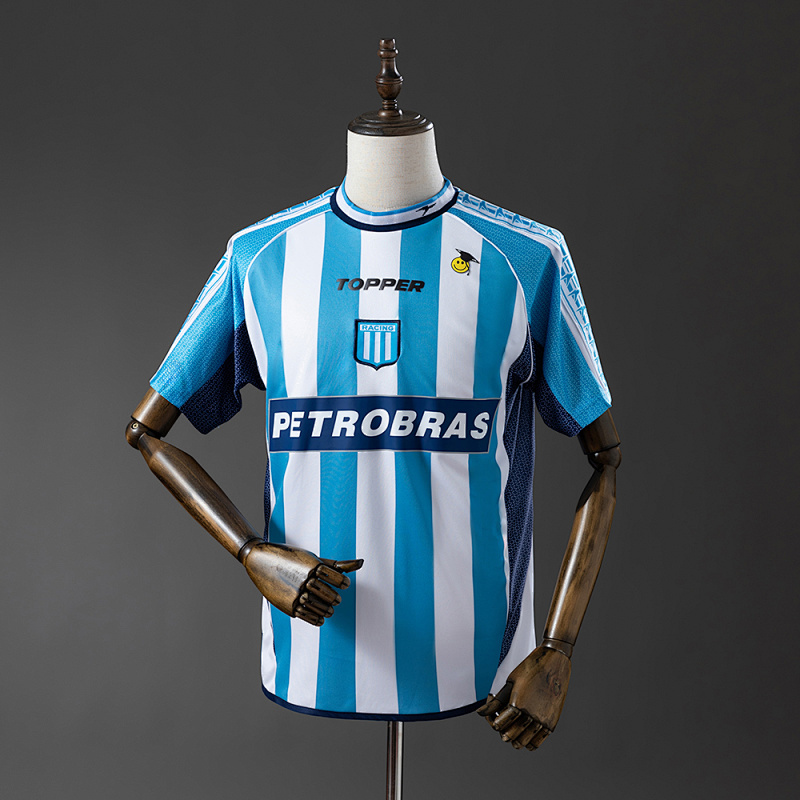 Racing Club de Avellaneda 02-03 Home Retro Jersey S-XXL